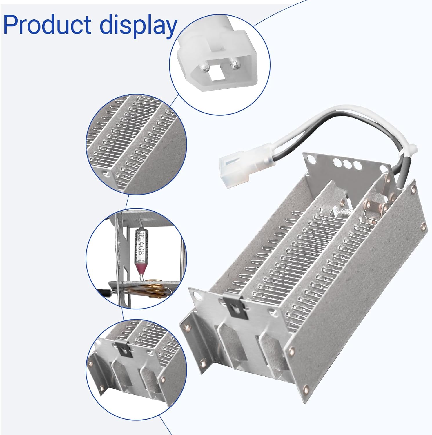 S97020888 Heater Element Replacement for Broan NuTone Bathroom Fan Heater - 120V 1500W Heating Element,Replaces S97016565,Fits Models QTXN110HL, QTXEN100HL, 100HL, 110HFL