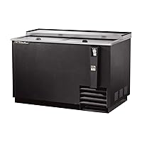 Vista 1 de True Enfriador de botellas Black Deep Well, 24 estuches / latas de 12 onzas