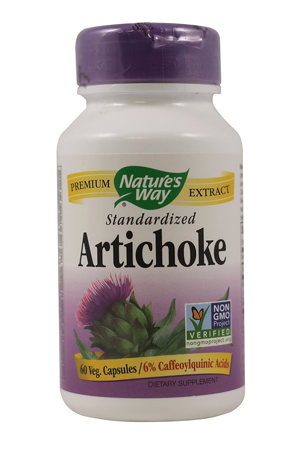 Nature'S Way Artichoke Standardized - 60 Capsules