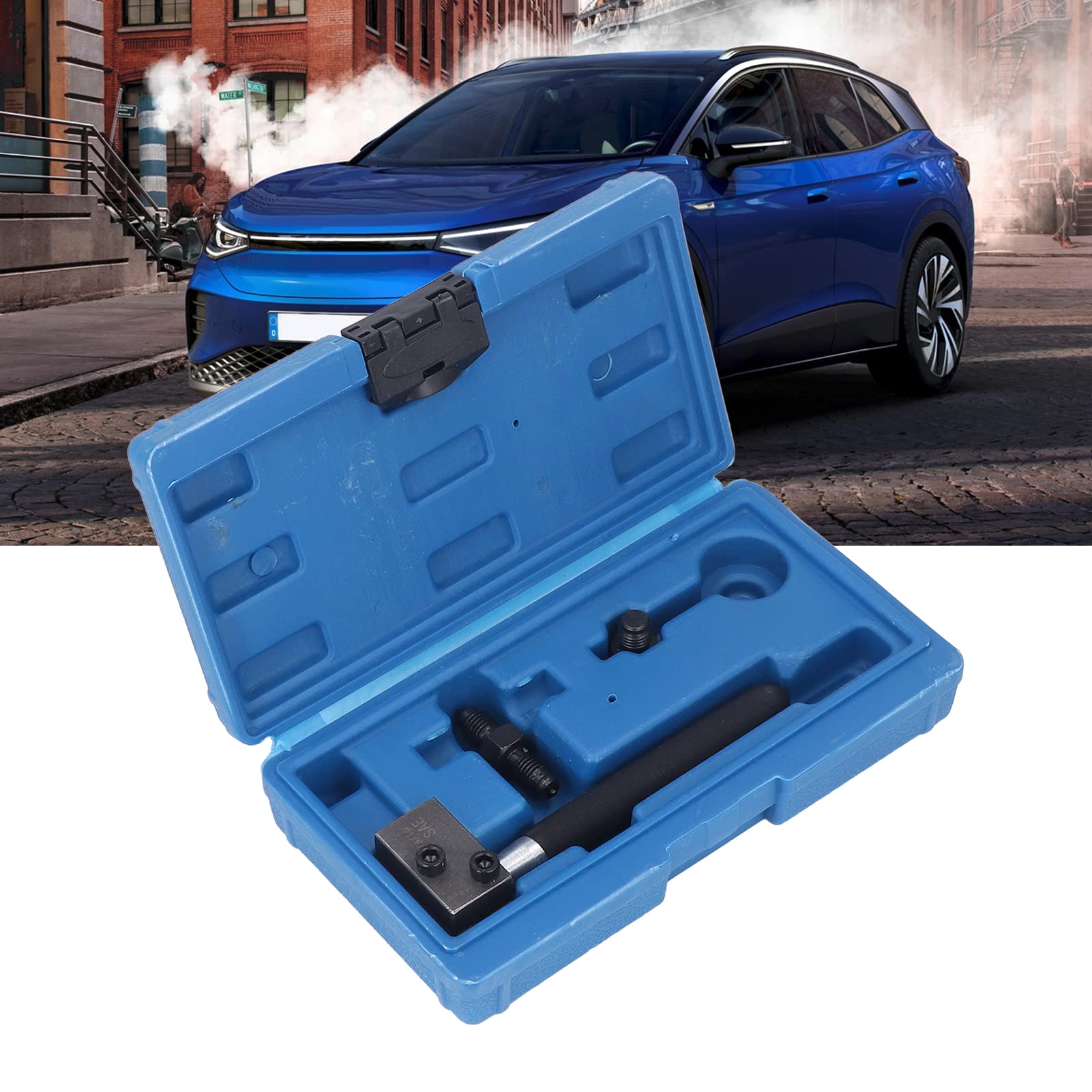 Utensile per Doppia Svasatura 45° SAE 3/16" – Svasatore per Tubi Linea Freno in Acciaio al Carbonio, Compatibile con Tubi Rame e Nichel-Rame