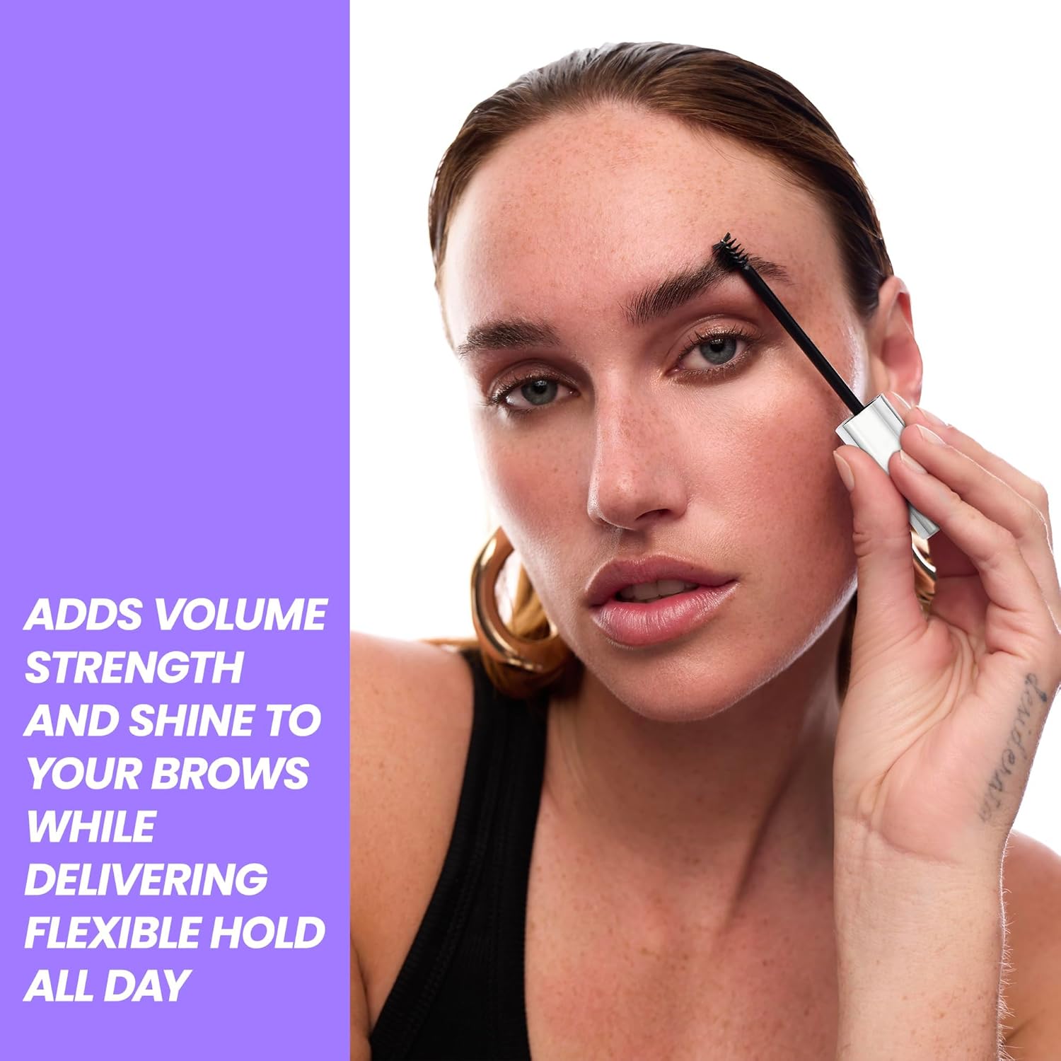 Wonderskin Wonder Blading Brow Styler Gel, Long Lasting Clear Eyebrow Gel, Lightweight and Volumizing Brow Styler - Image 4