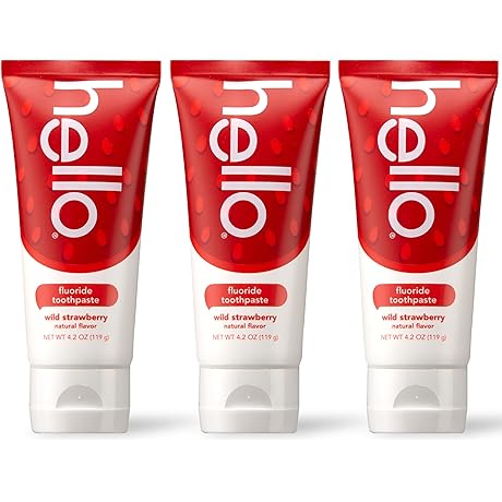 Hello Kids Natural Wild Strawberry Toothpaste