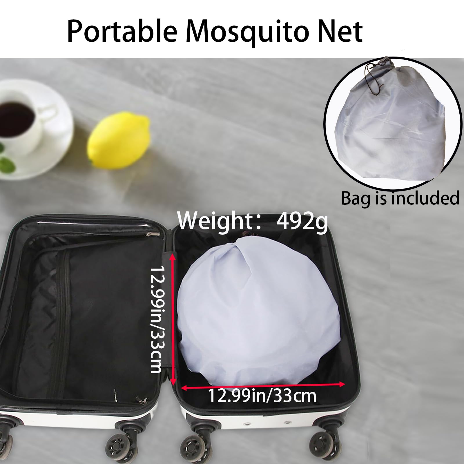 Mosquitera portátil desplegable para cama, viajes, campamento (parte inferior verde y parte superior verde)