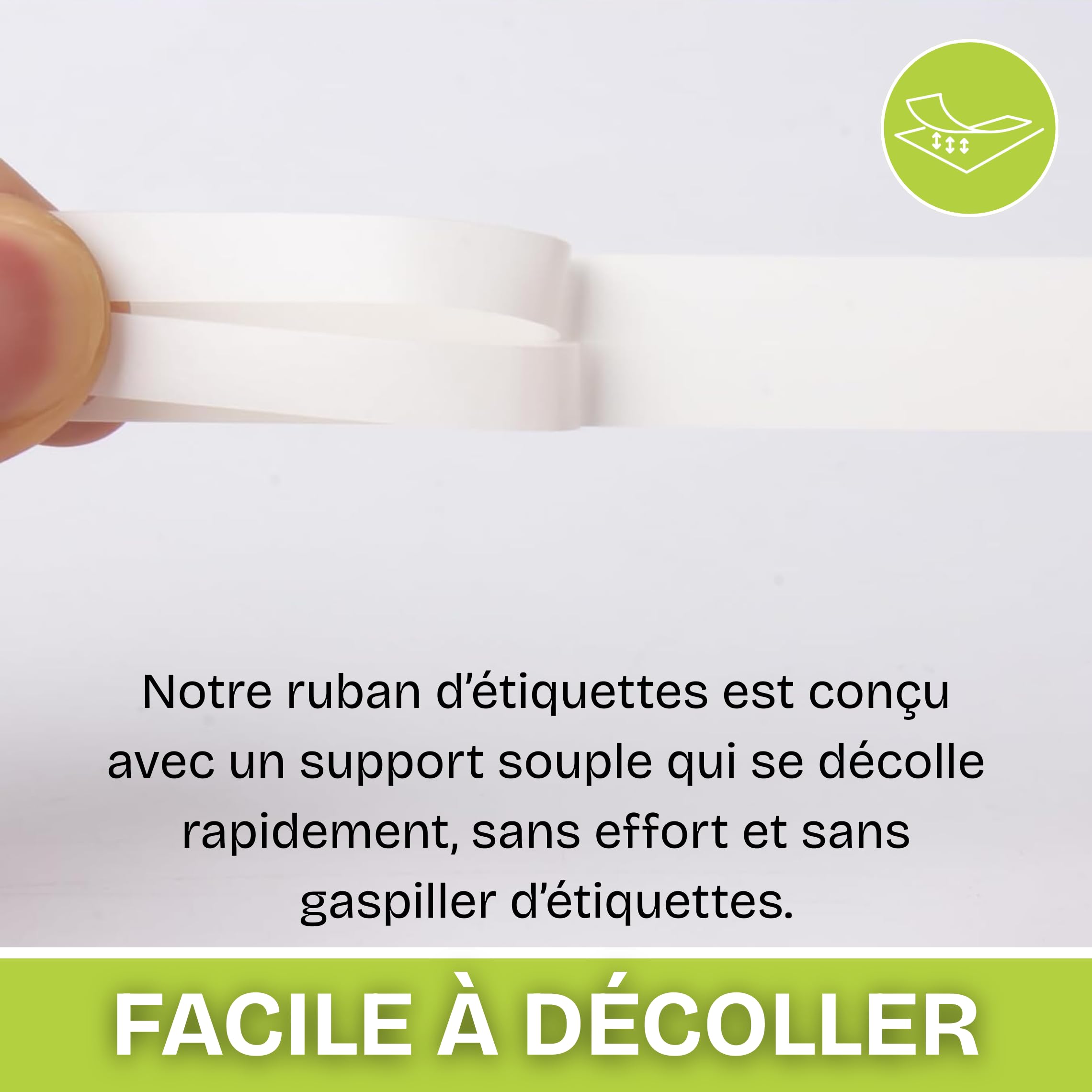 Lot de 6 Rubans d'Étiquettes 12mm x 4m Noir sur Blanc Compatibles avec LetraTag 91201/91221 pour Étiqueteuses LT-100H, LT-100T, XR, QX50