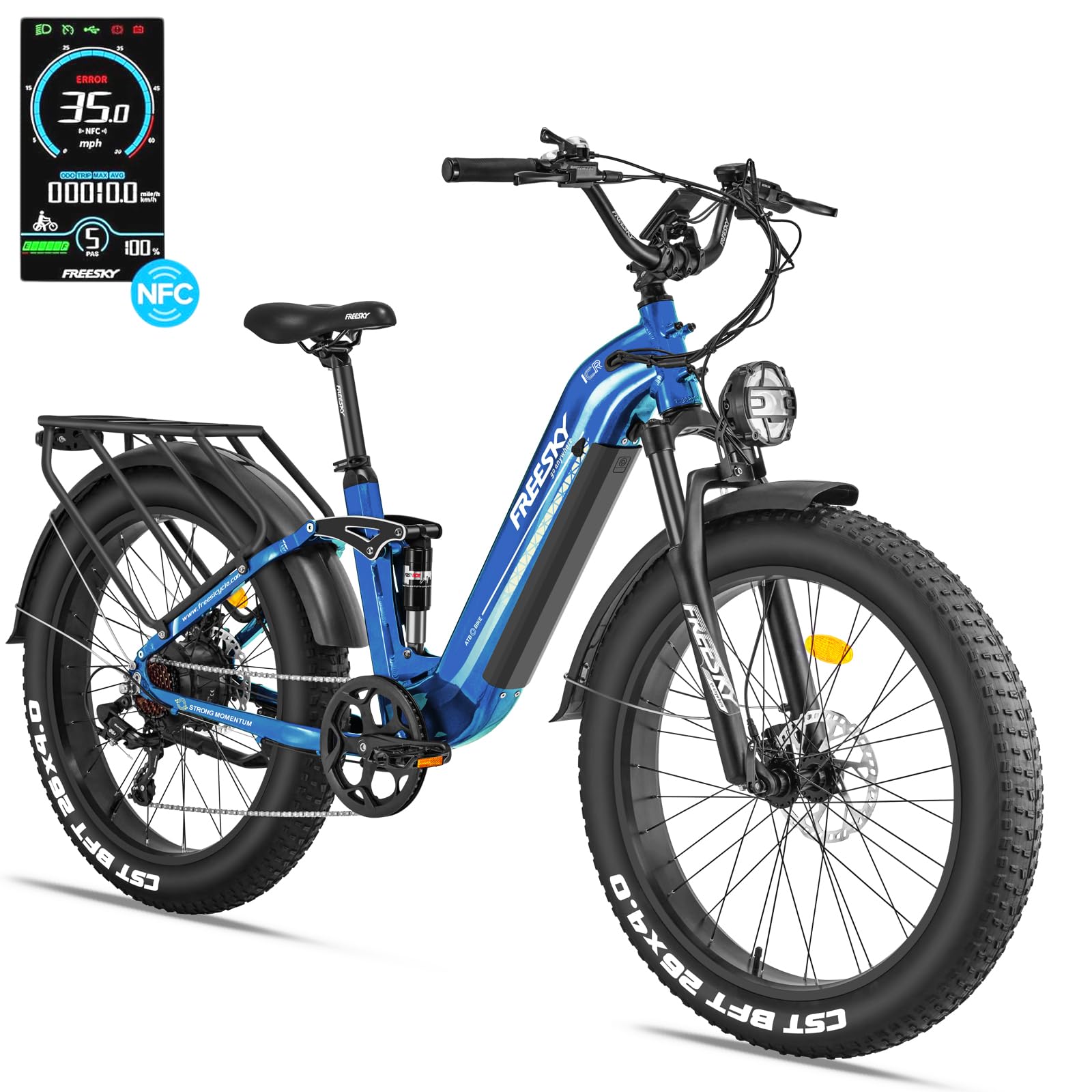 FREESKY Upgraded Electric Bike