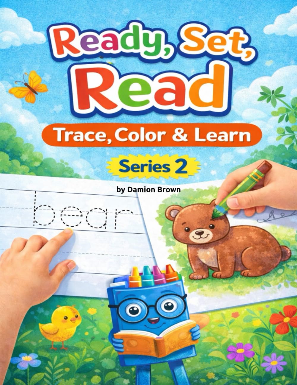 Ready, Set, Read: Trace, Color & Learn series 2