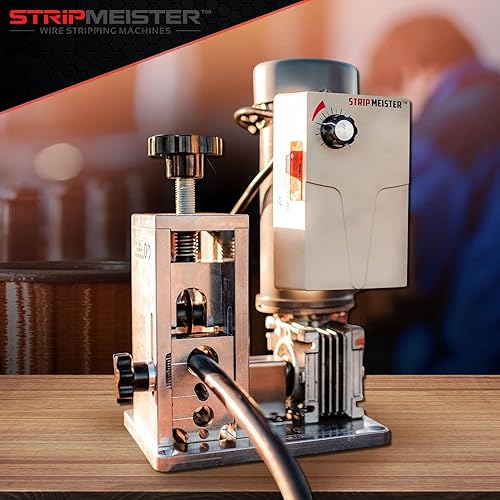 Miniatura 4 de StripMeister Reemplazo del alimentador de agarre ultra E350x - Reemplazo del conjunto del alimentador y del eje para la máquina pelacables E350x de