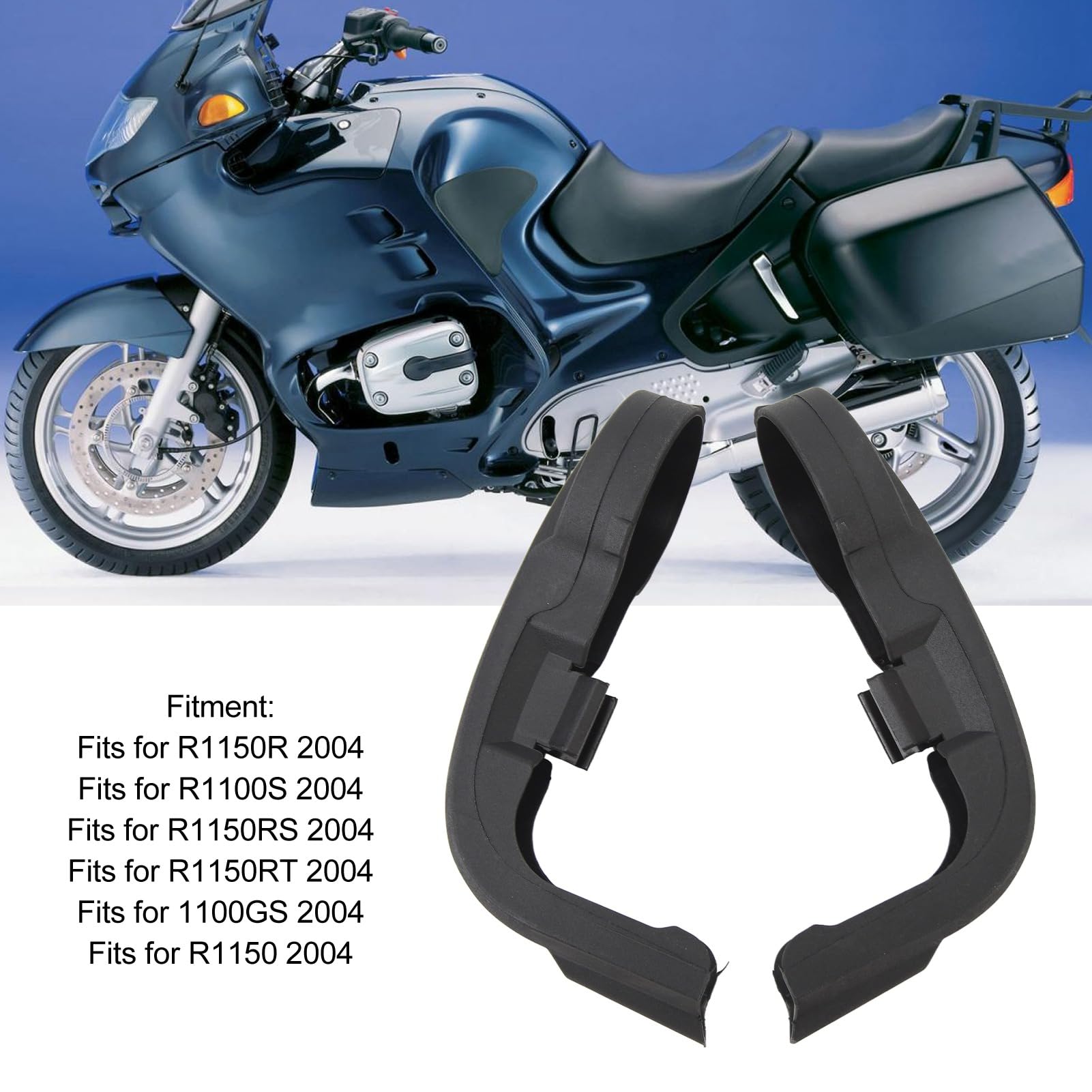 VOBOR Coperchio per Candele 2 PC, Coperchio Laterale del Cilindro Motociclistico per la Protezione del Cuscinetto per R1150RT R1150R R1150GS R1150RS