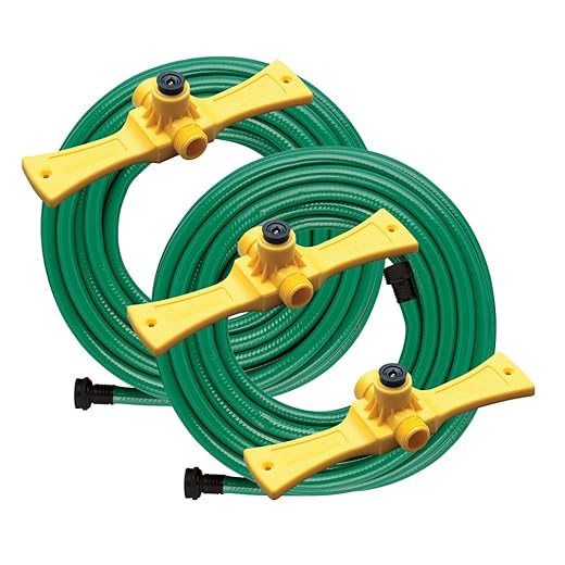 Orbit 58092N Port-A-Rain Hose Watering Sprinkler System, Green