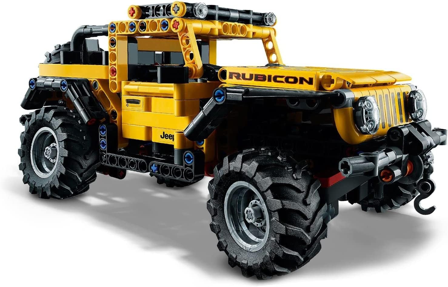 LEGO Technic Jeep Wrangler 4x4, Set con Macchina Giocattolo da Costruire, Modellino SUV Fuoristrada, Giochi per Bambini, Bambine, Ragazzi e Ragazze da 9 Anni in su, Idea Regalo di Compleanno 42122