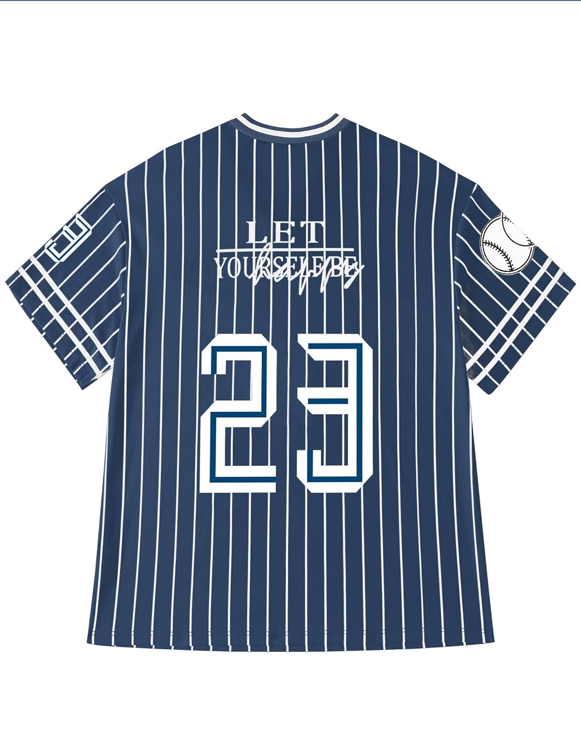 iWoo Oversized Jersey Shirts for Men Women Y2k Graphic Tees V-Neck Baggy Short Sleeve Tops Fashion Streetwear Shirt - Image 3