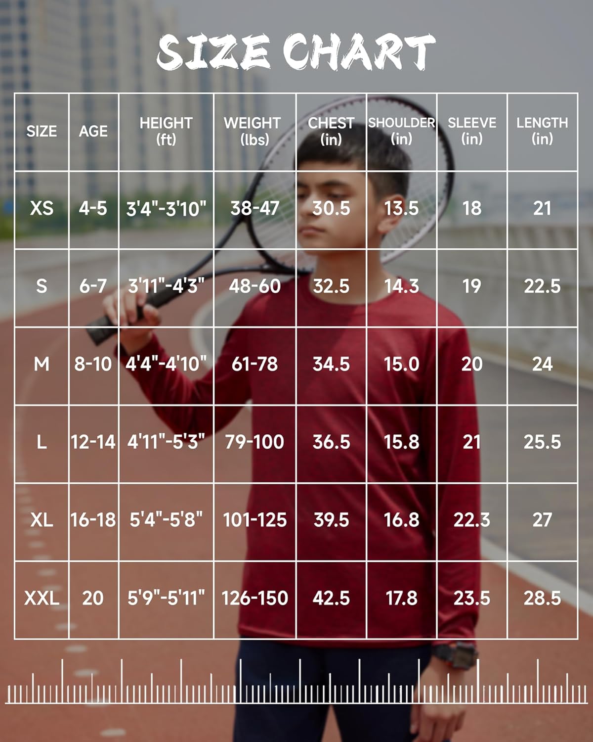 4 Pack Boy's Dry-Fit Lightweight Hoodies Pullover Long Sleeve Athletic Training T Shirts 4-20 - Image 5