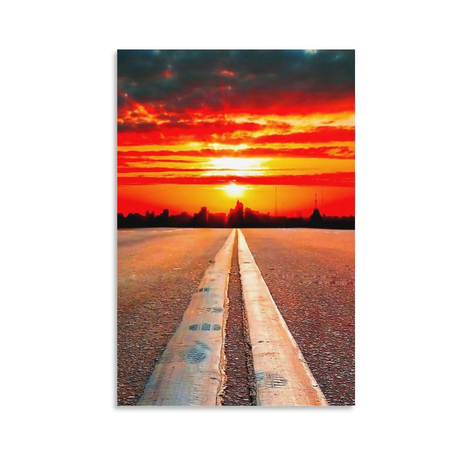Toile Horizons IOFEER impression haute définition 20x30inch