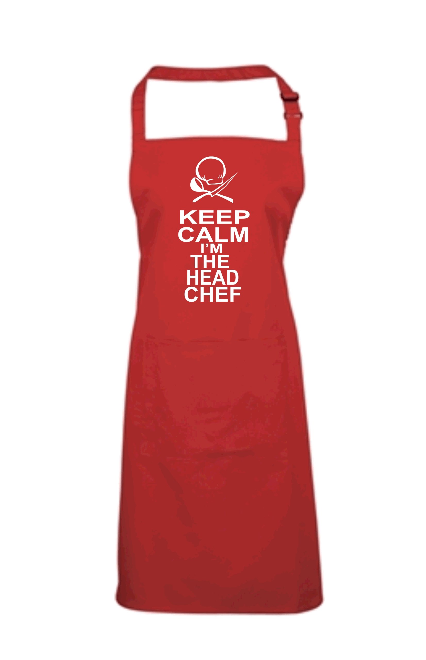 Edward Sinclair Red | I'm The Head Chef | Cooking/Baking Aprons