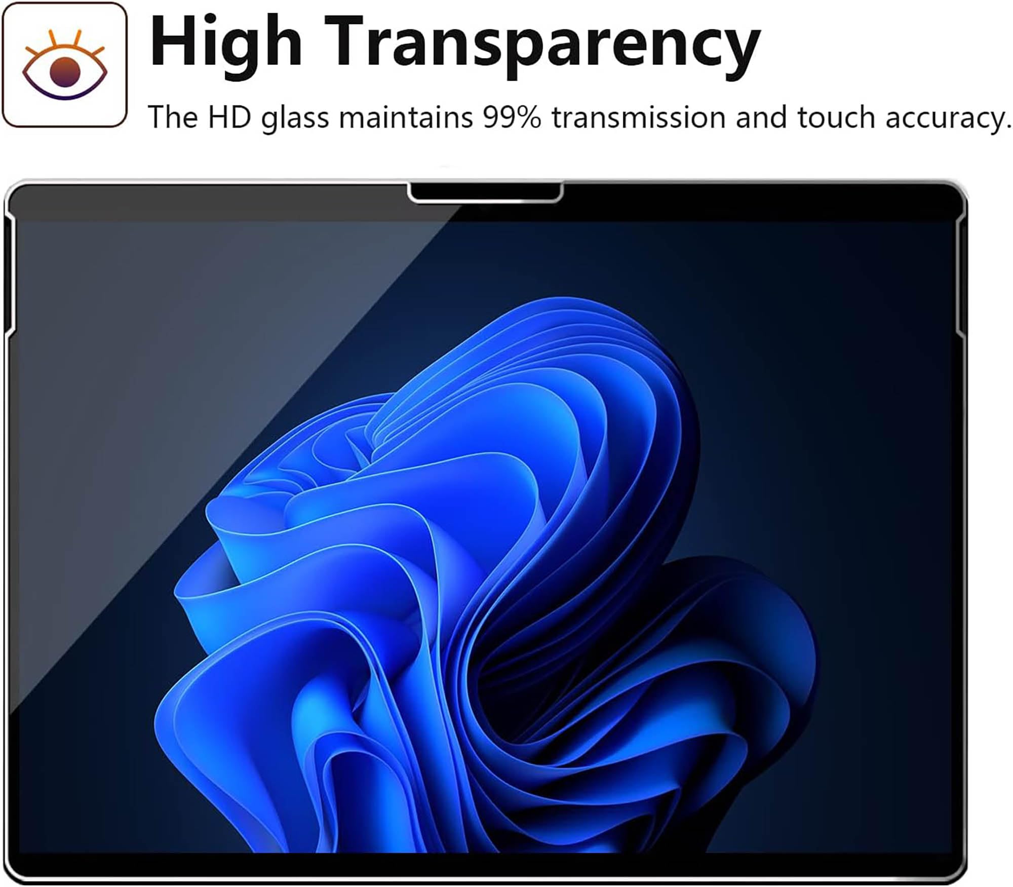 Akashi Verre Trempé Premium Surface Go - Film Protecteur Tablette