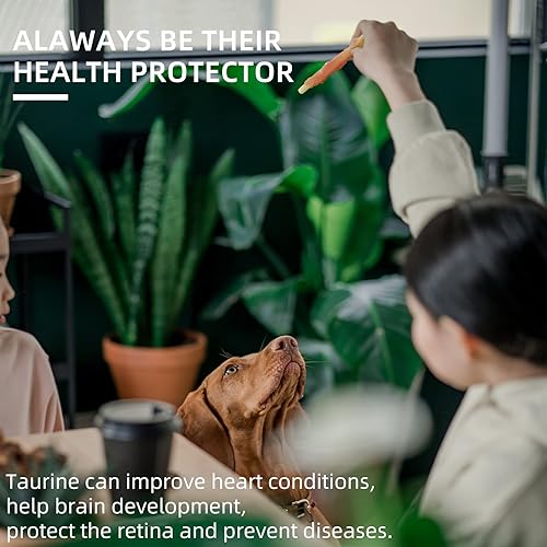 Miniatura 3 de ASMPET Dog Treats - Pescado envuelto en pollo sin cuero crudo, sin granos, todo natural, saludable, palitos de bacalao, aperitivos masticables