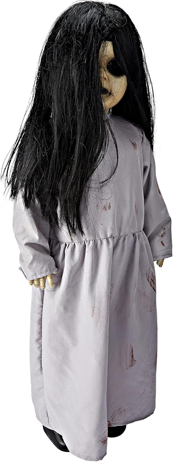 Spirit Halloween Sinister Spirit Doll Decoration | 2.9 Feet Tall | Halloween Décor | Horror Décor | Creepy Doll Prop