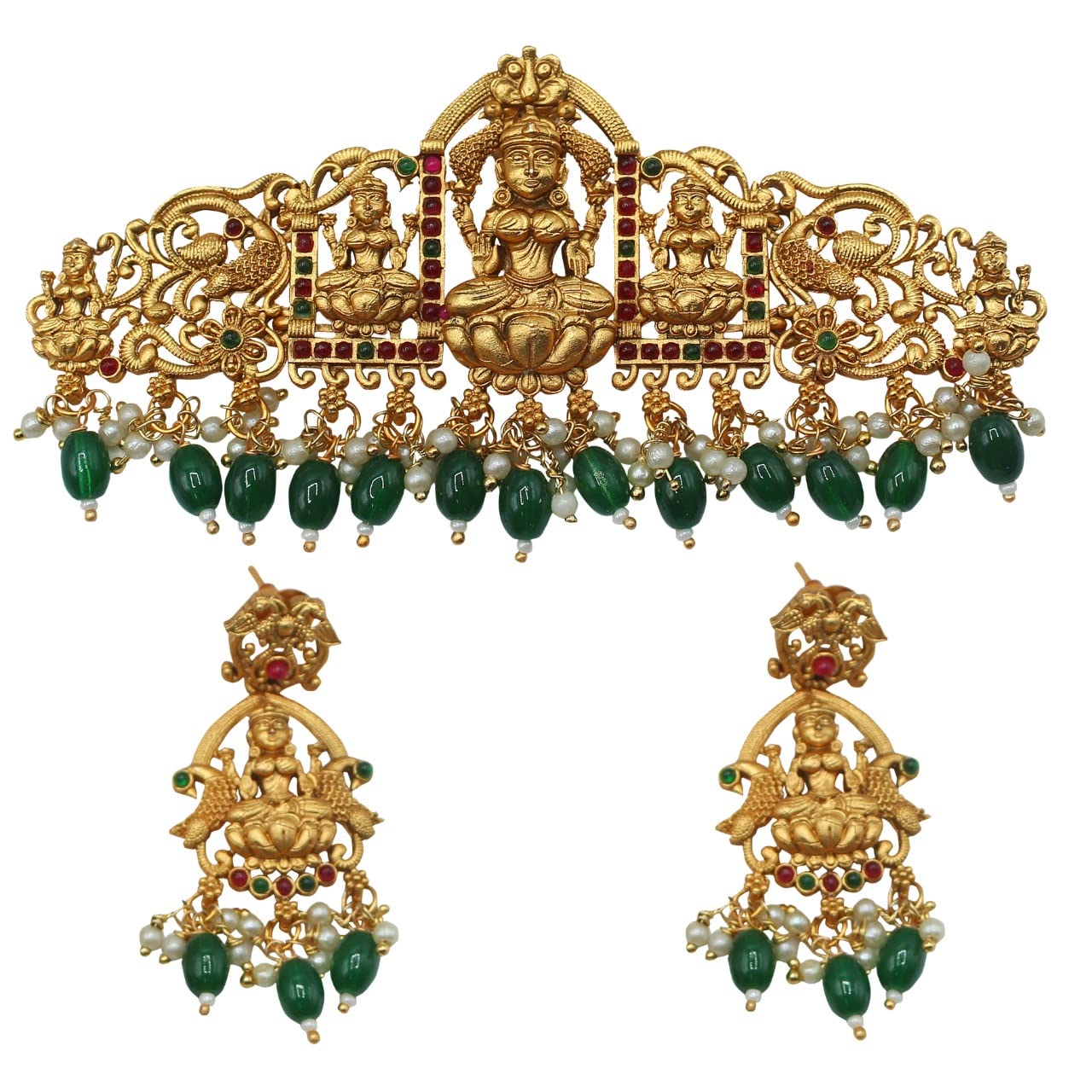 Nagneshi Art Necklace set for Women, Jewellery set, Traditional jhumkas, Choker set (B0BNNW4ZN2) Amazon Price History, Amazon Price Tracker