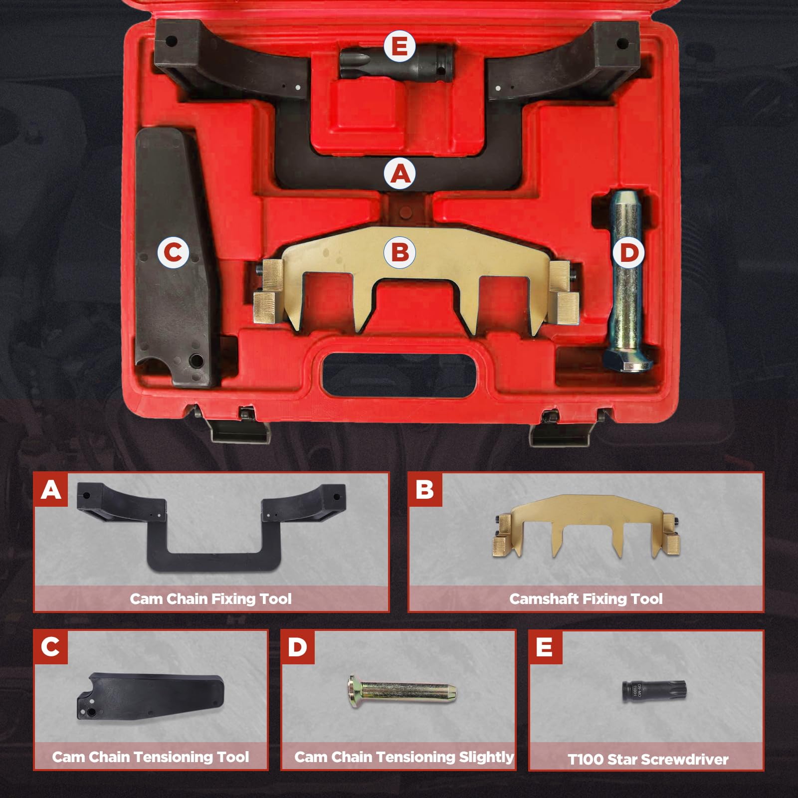 Kit Chaîne De Distribution Pour Mercedes, BMW Et Autres - Compatible Avec Nombreux Modèles 1999 à Aujourd'hui