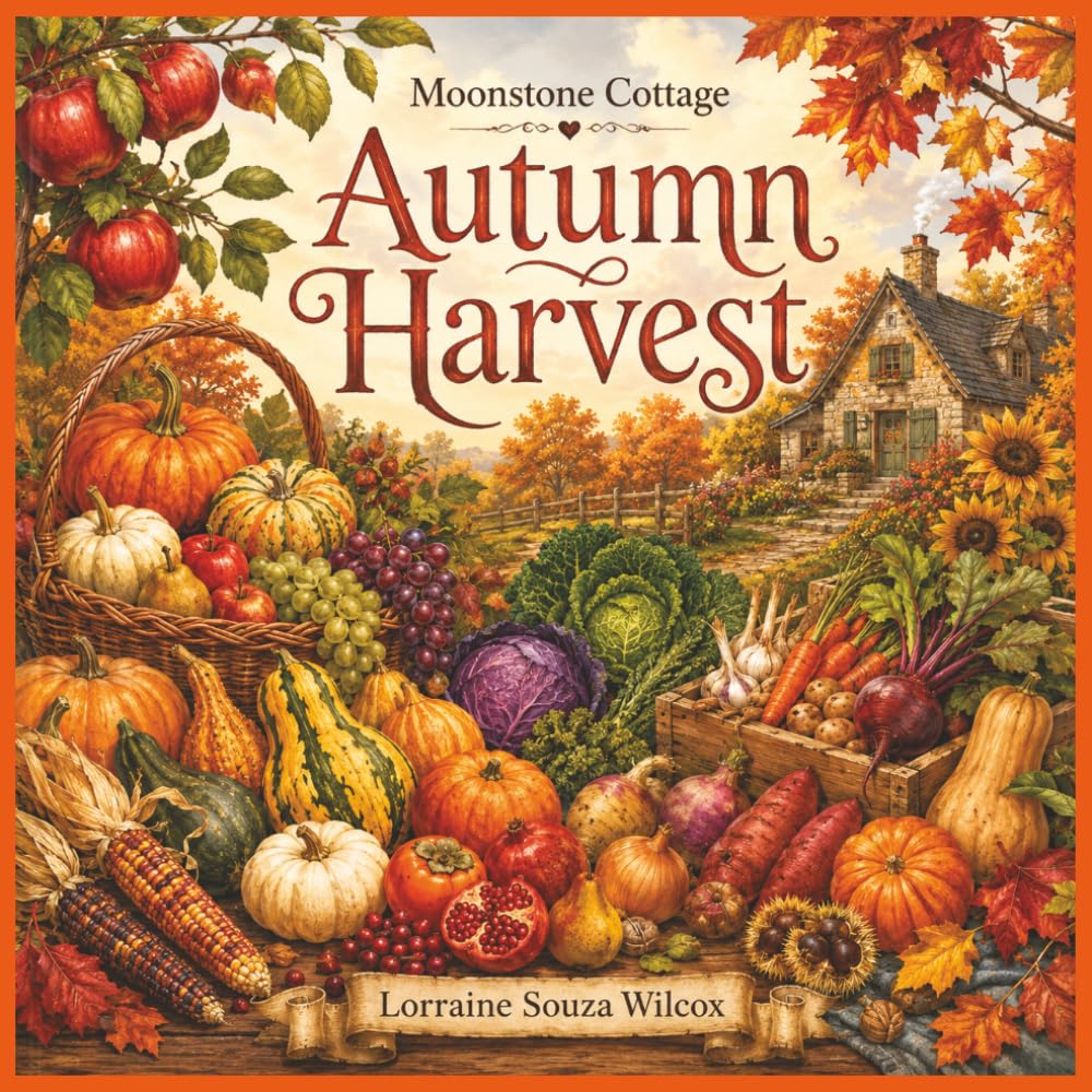 Moonstone Cottage Autumn Harvest Coloring Book