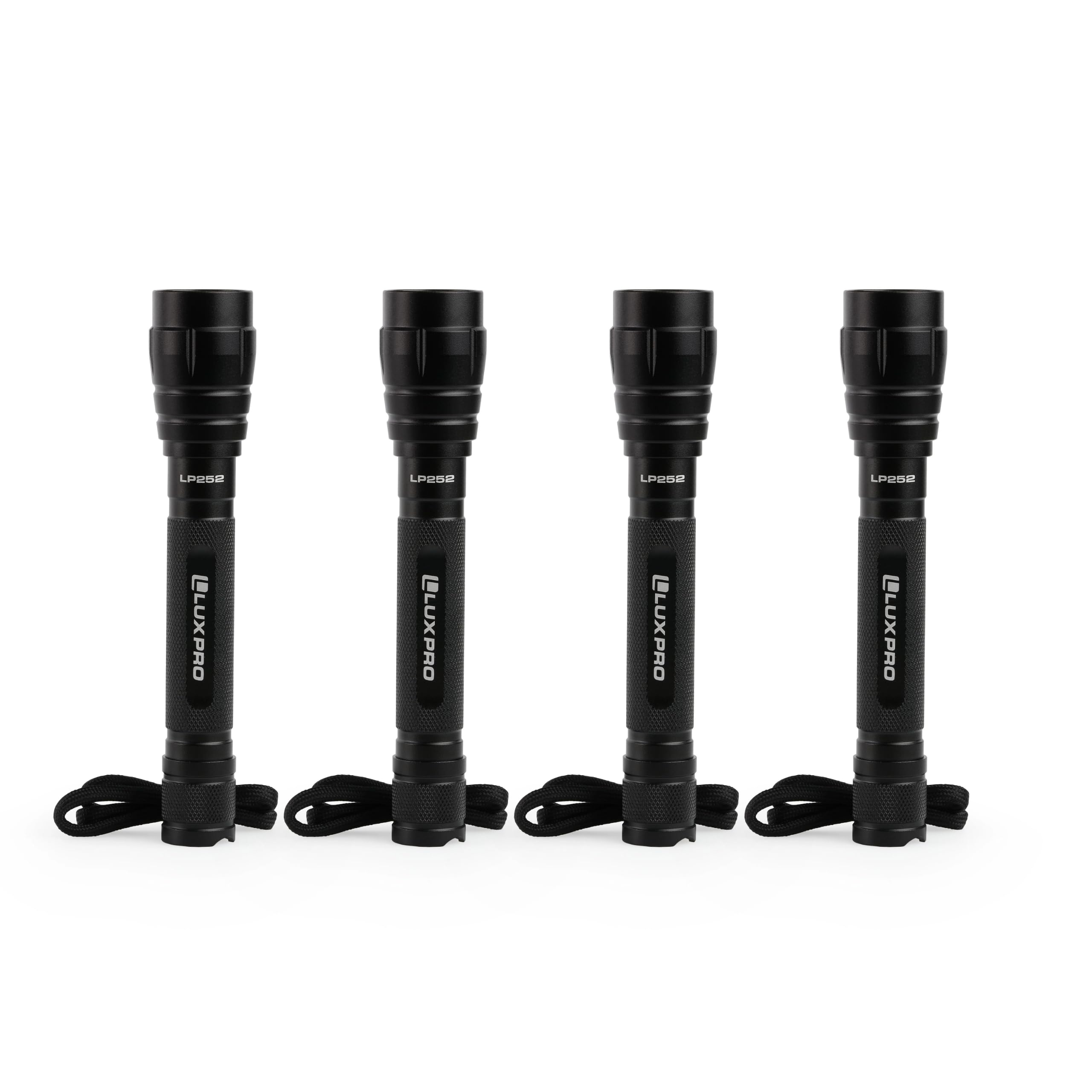 LUXPRO LP252-4PK 2AA LED Flashlights - Handheld Flashlights for