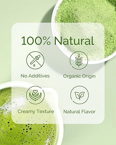 Miniatura 3 de Maestri House Té Matcha en polvo, matcha de ceremonia natural, té verde de Kioto - Japón, cosechado por primera vez, sin aditivos, apto para