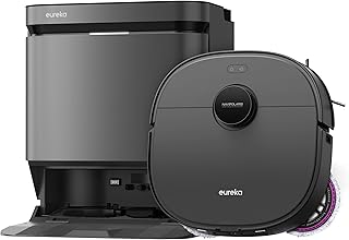 Eureka J15 Pro Ultra 2-in-1 Robot Vacuum &amp; Mop with 16200Pa Suction, self-Cleaning Base, 75°C hot mop wash, Anti-Tangle Br...