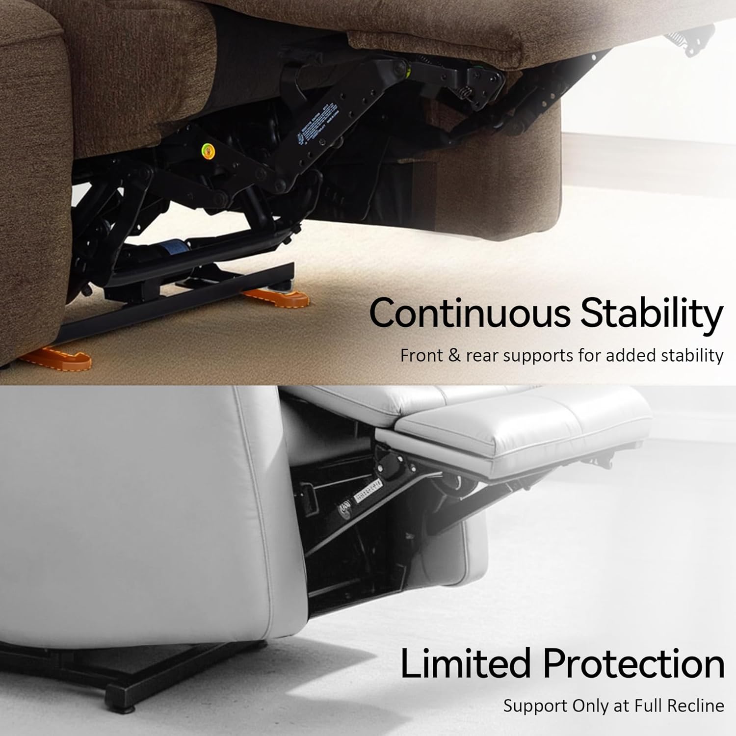 MCombo Wall Hugger Power Recliner Chair for Small Spaces Living Room RV, USB & Type-C Charging Ports, Extra Wide 24" Seat, Rolled Arm Electric Reclining Chair, Pet-Friendly Fabric PR630 (Dark Brown)
