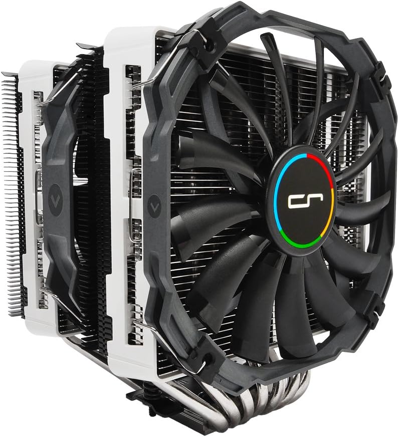 Cryorig R1 Universal CR-R1B Dual Tower CPU Heatsink with XF140 and Xt140 Fans
