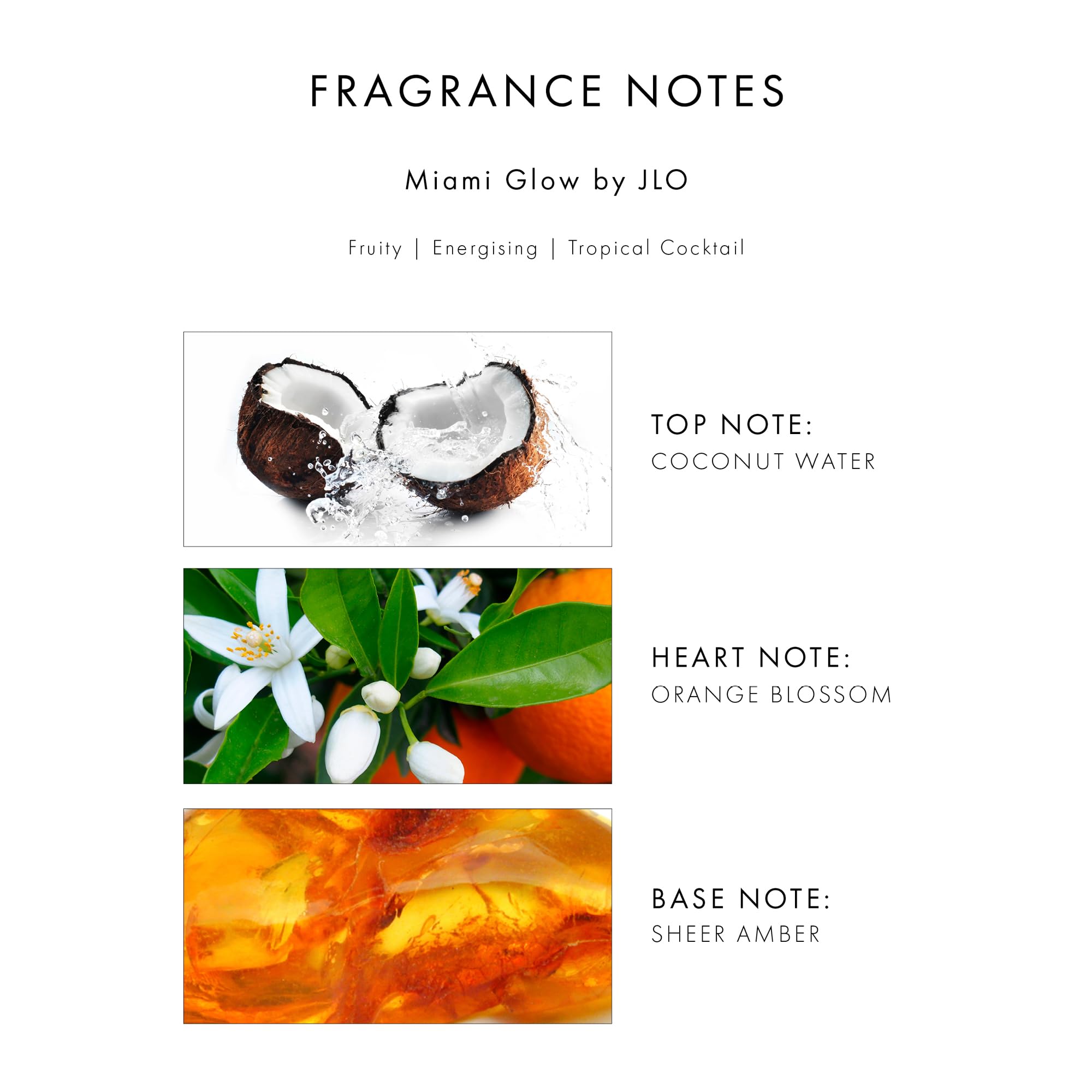 Jennifer Lopez Miami Glow Eau de Toilette, Spray, 100 ml, feiner Duft eines zugelassenen Fachhändlers