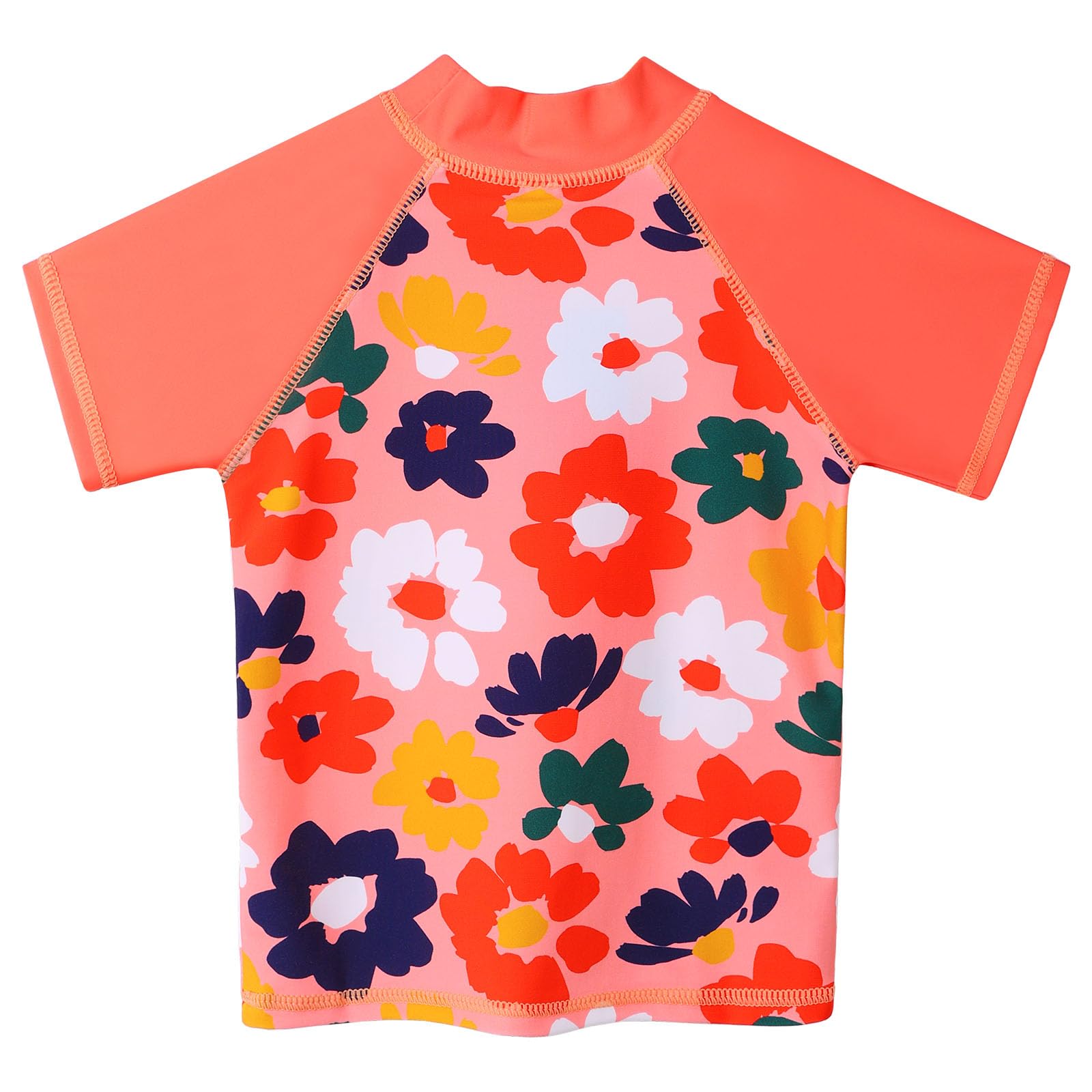 Fille Enfant Maillot de Bain Imprimé 2 Pièces Rash Guard Protection Solaire Anti-UV