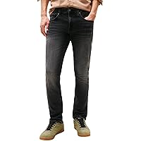 Tommy Jeans Uomo Jeans Scanton Slim Fit, Nero (Denim Black)