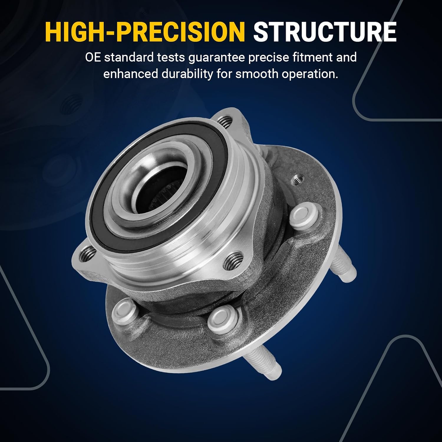 AUTOCLUB Front for 2017 2018 2019 Buick Lacrosse Wheel Bearing Hub Assembly, for 2016 2017 2018 Buick Envision, 2018 2019 Cascada, 2016 2017 2018 2019 2020 2021 Chevy Malibu Replacement, 513398 2Pcs
