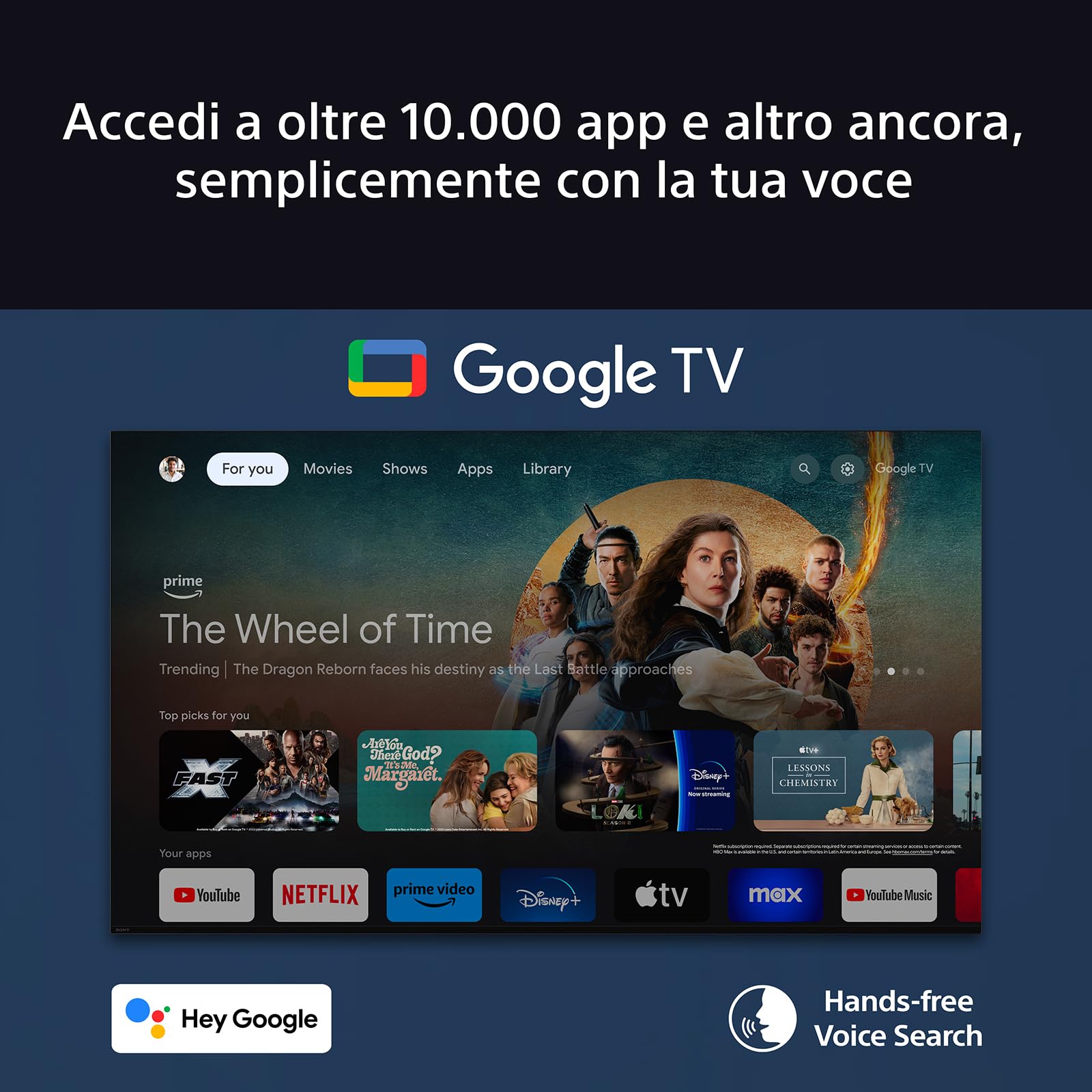 Sony BRAVIA 8 OLED 55 Pollici 4K HDR Google Smart TV | Gaming Menu per PlayStation 5, IMAX Enhanced, Dolby Vision Atmos, Chromecast, AirPlay, 120Hz 55XR80