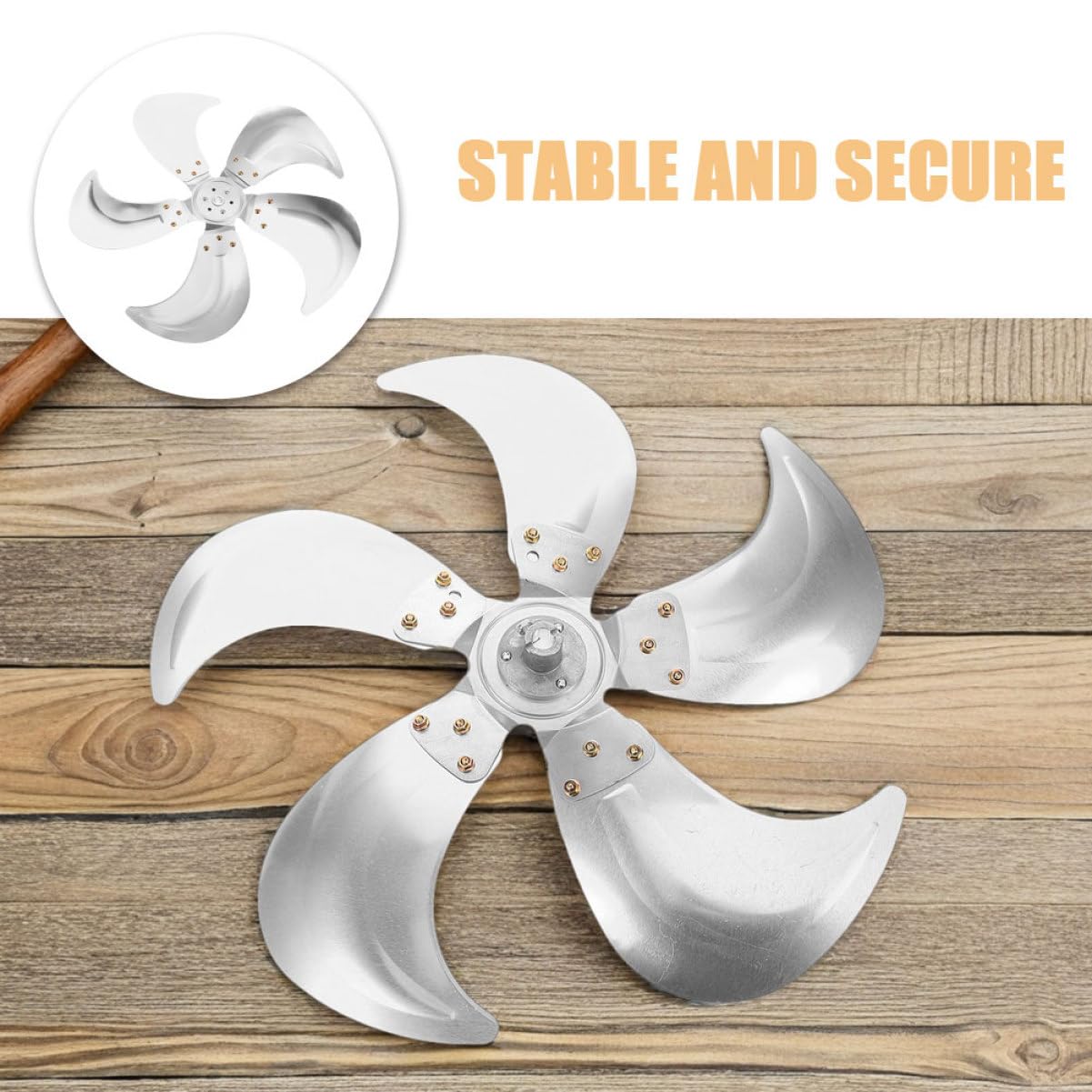 PRETYZOOM Aspas de Ventilador Industrial de Suelo Aluminio Silenciosas