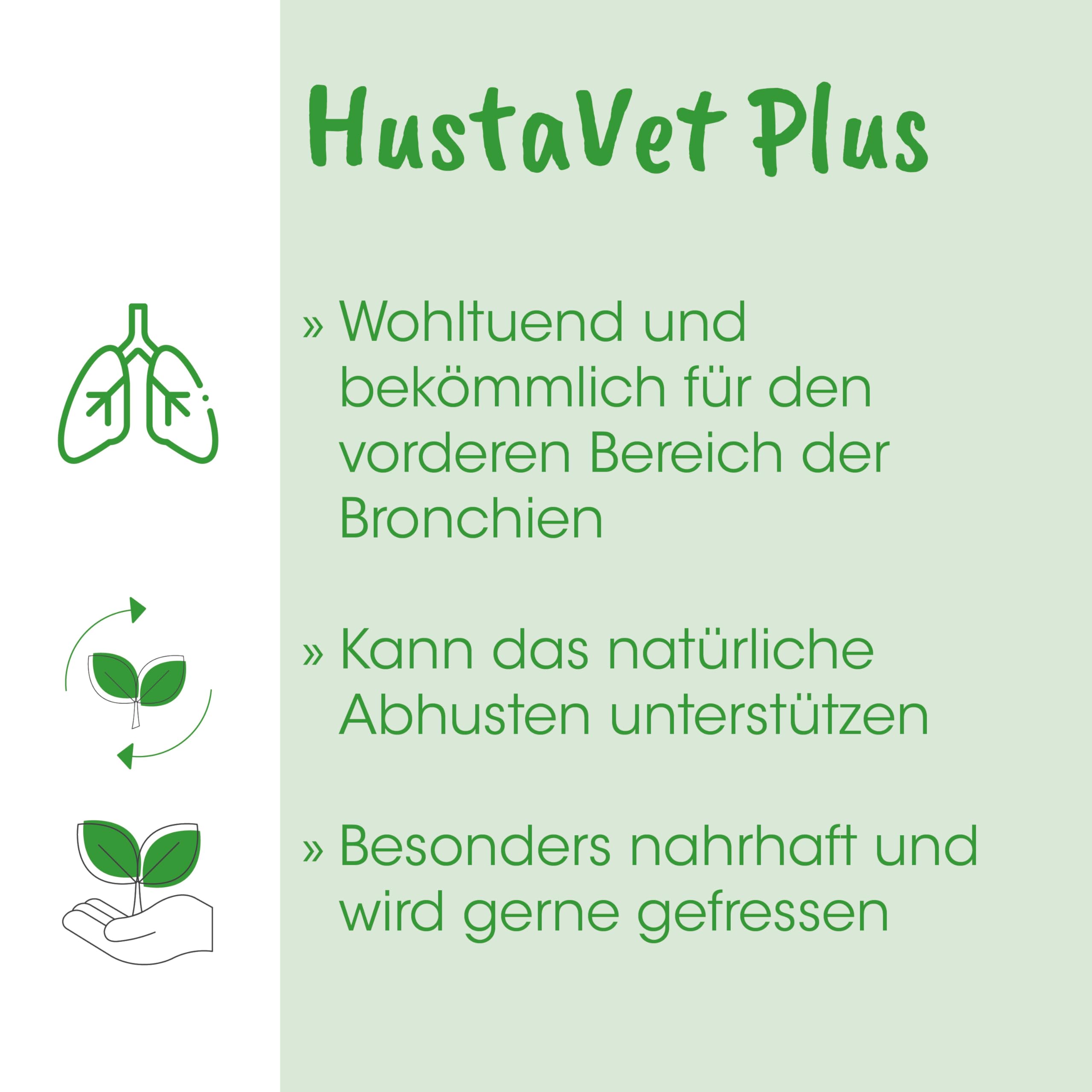 cdVet Prodotto naturale HustaVet Plus 2,5 kg – Torta a cumino nero per cavalli a sostegno delle vie respiratorie