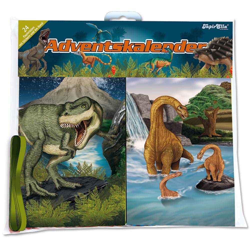 Dinosaurier Adventskalender Zum Befüllen DIY Basteln Dino Kinder WAKu