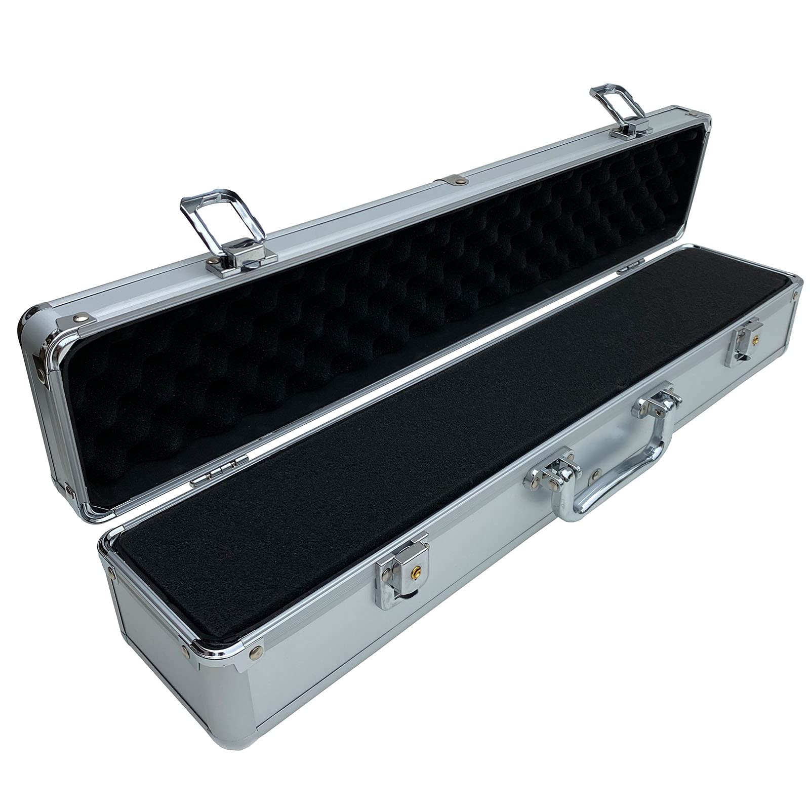 ECI - Valigetta in alluminio, allungata, vuota, 30-70 x 10 x 10 cm (lunghezza x larghezza x altezza), per attrezzi e strumenti di misurazione