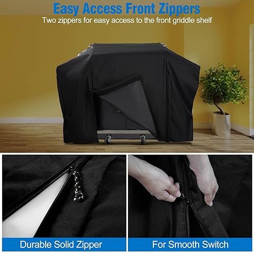 Miniatura 3 de Cubierta de plancha para parrilla Blackstone ProSeries de 36 pulgadas, a prueba de rasgaduras, material resistente a la parrilla culinaria de 70