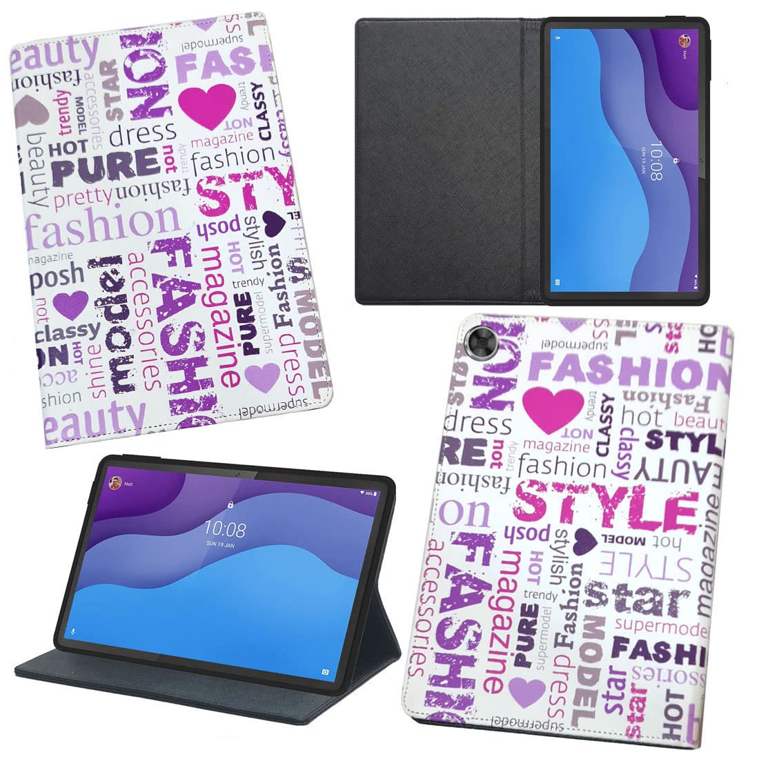 Zaoma Printed Flip Flap Case Cover Compatible for Lenovo Tab M10 HD 2nd Gen TB-X306X / TB-X306F Tablet - Multi Color 11 (B09YYN6M35) Amazon Price History, Amazon Price Tracker