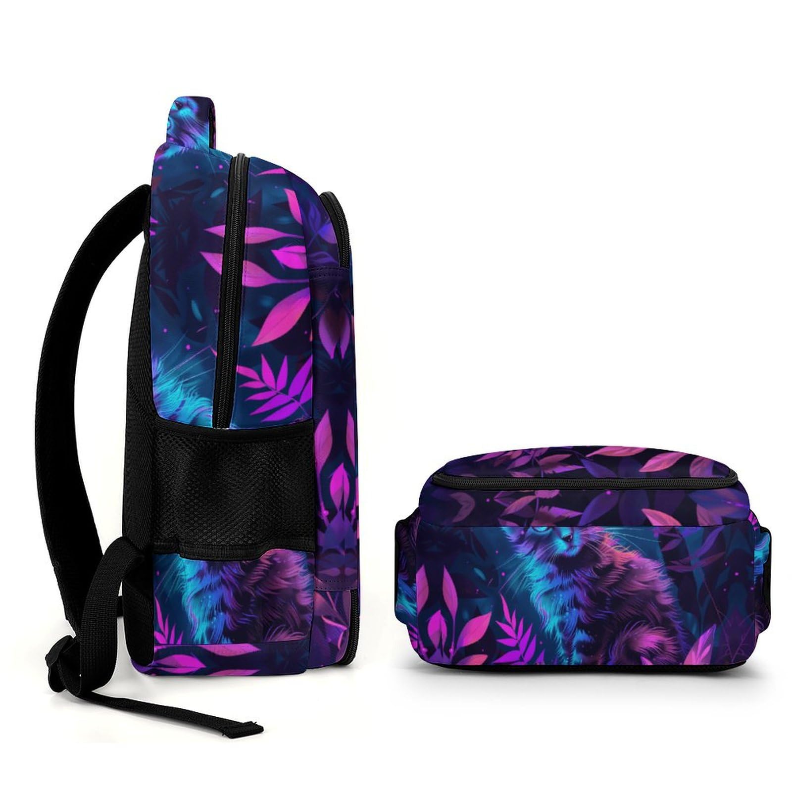 Mochila Infantil Gato Gatito, Regalos Para Niños, Mochilas Escolares Juveniles En Gran Capacidad, Bolsa Con Animal Print Para Muchachas