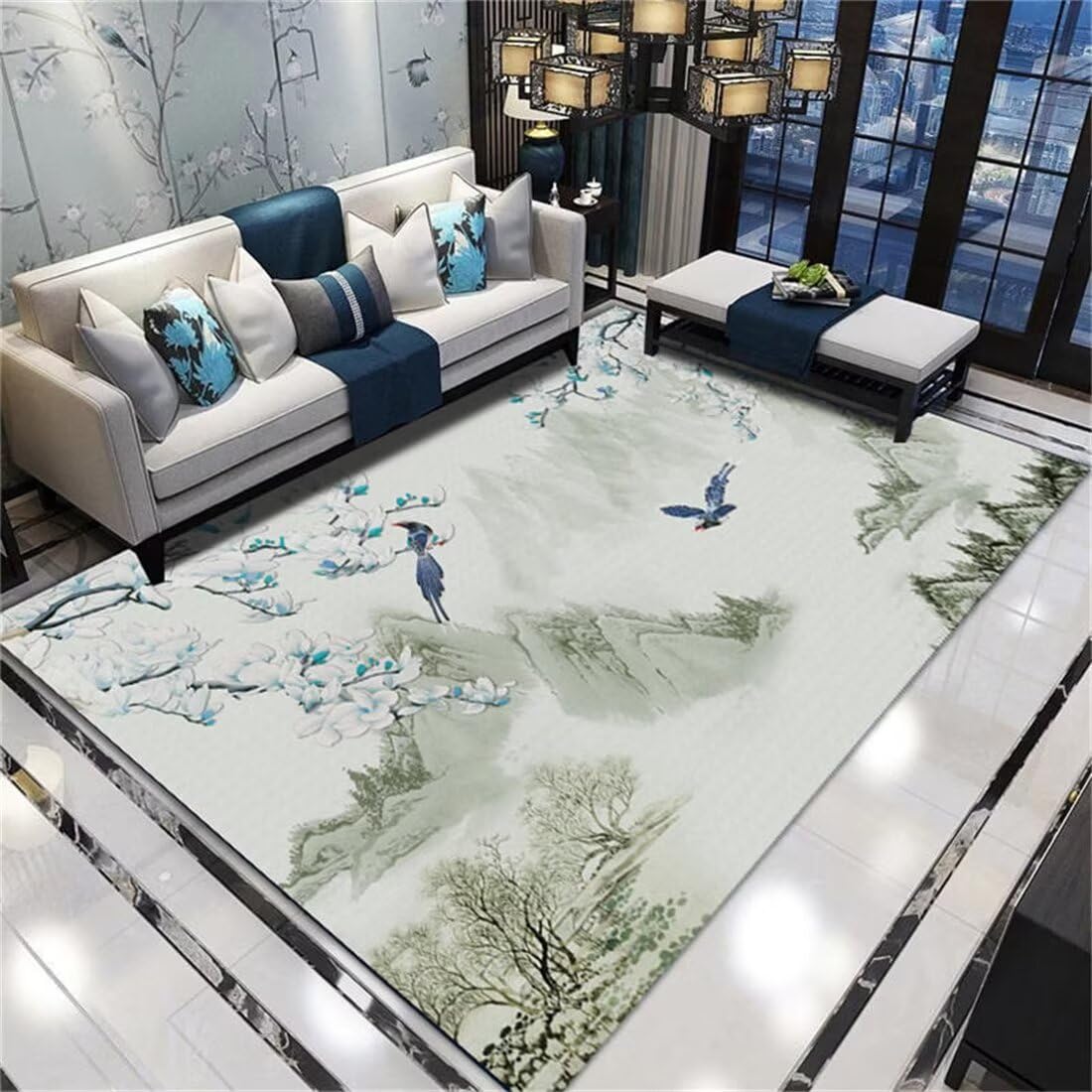 Tapis Chambre Fille Ado Insonorisant pour Sol Silencieux et Décoratif