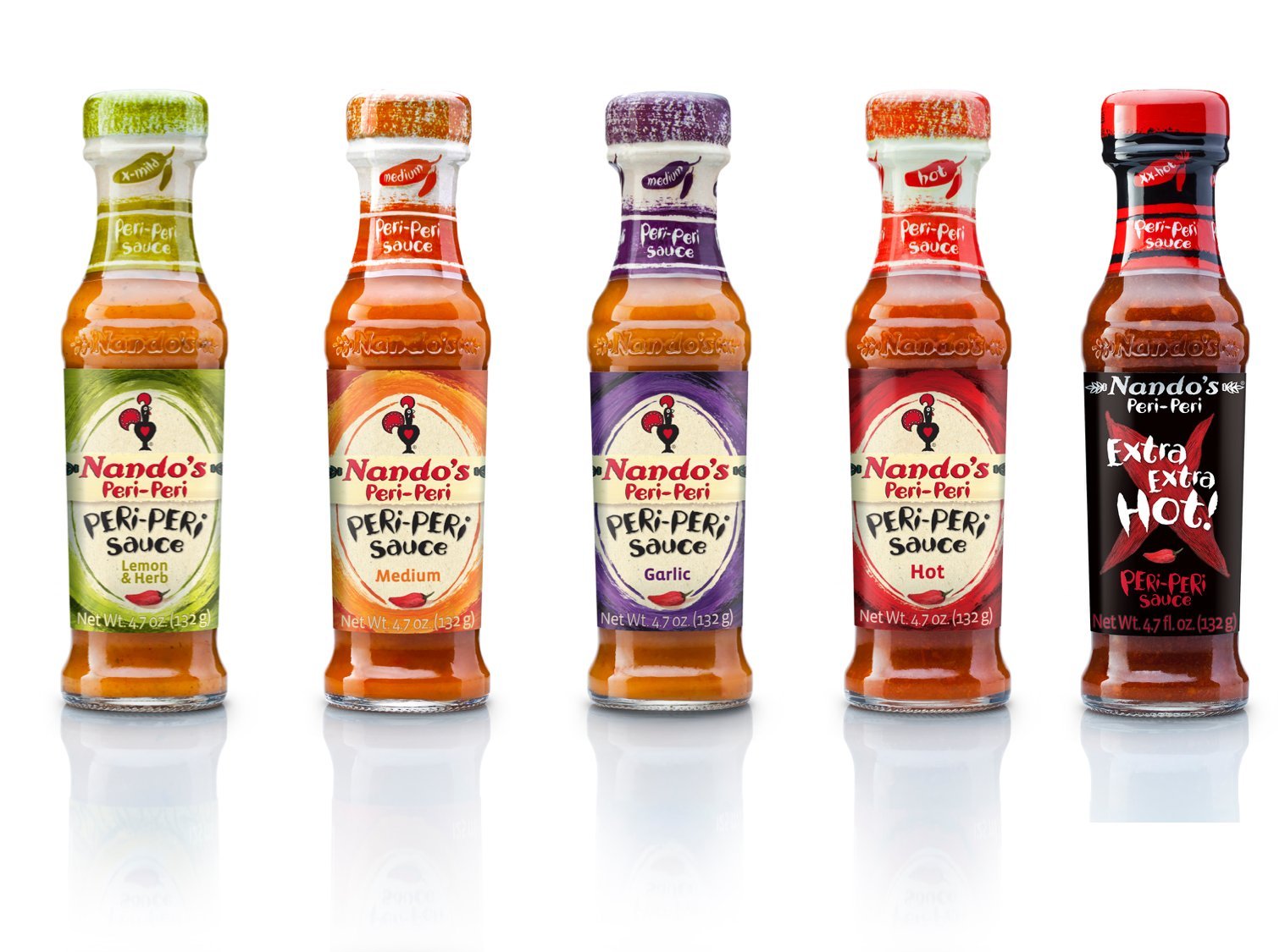 Nando's Garlic PERi-PERi Sauce - Gluten Free - Non GMO - 9.1 Oz