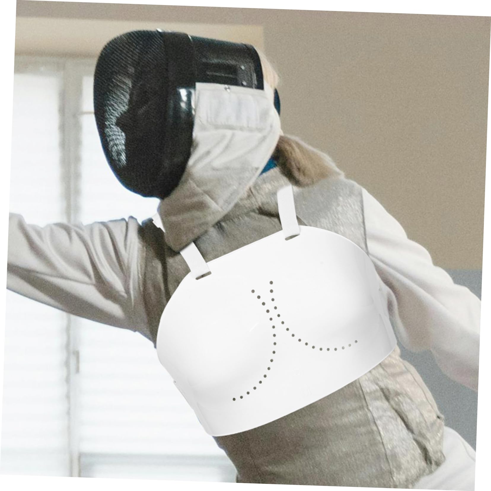Protezione Per Torace Da Scherma Professionale Riutilizzabile m Morbida Leggera Per Donne, Supporto Flessibile Per Pratica e Allenamento, Forniture Portatili Per Schermidori