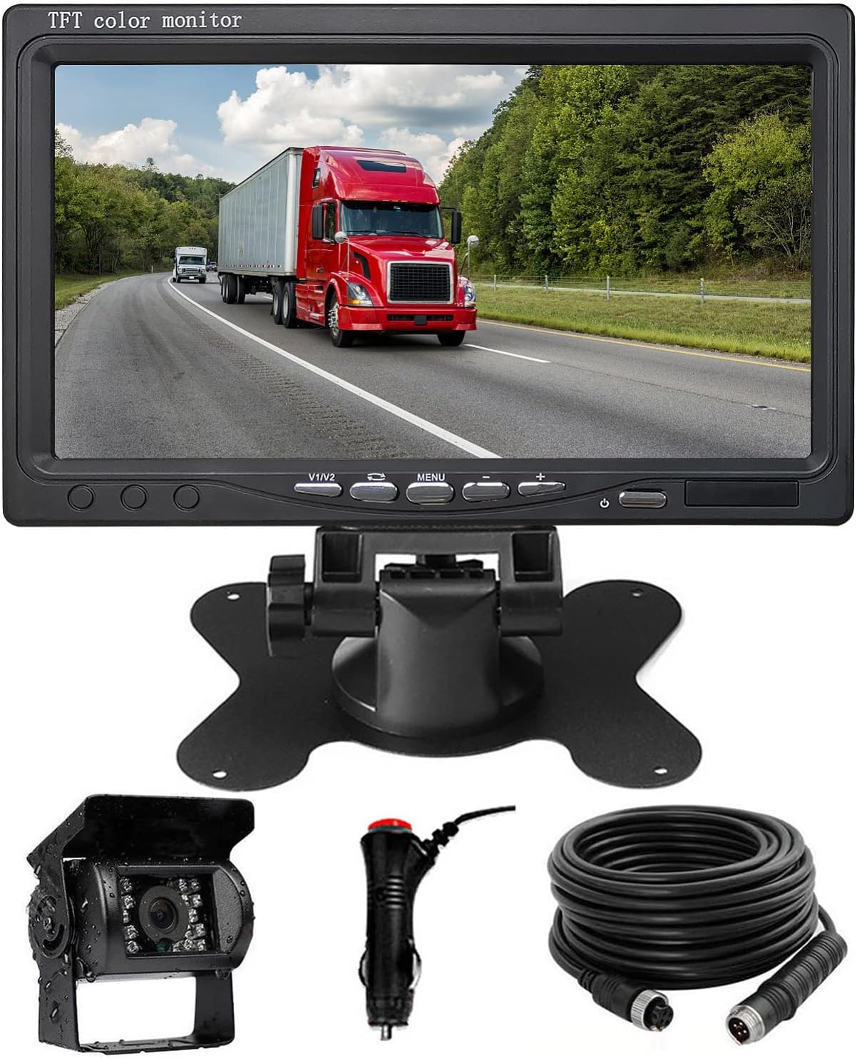 Kit Telecamera Retromarcia 4.3 Pollici TFT LCD - Monitor Parcheggio Per Auto E Camion