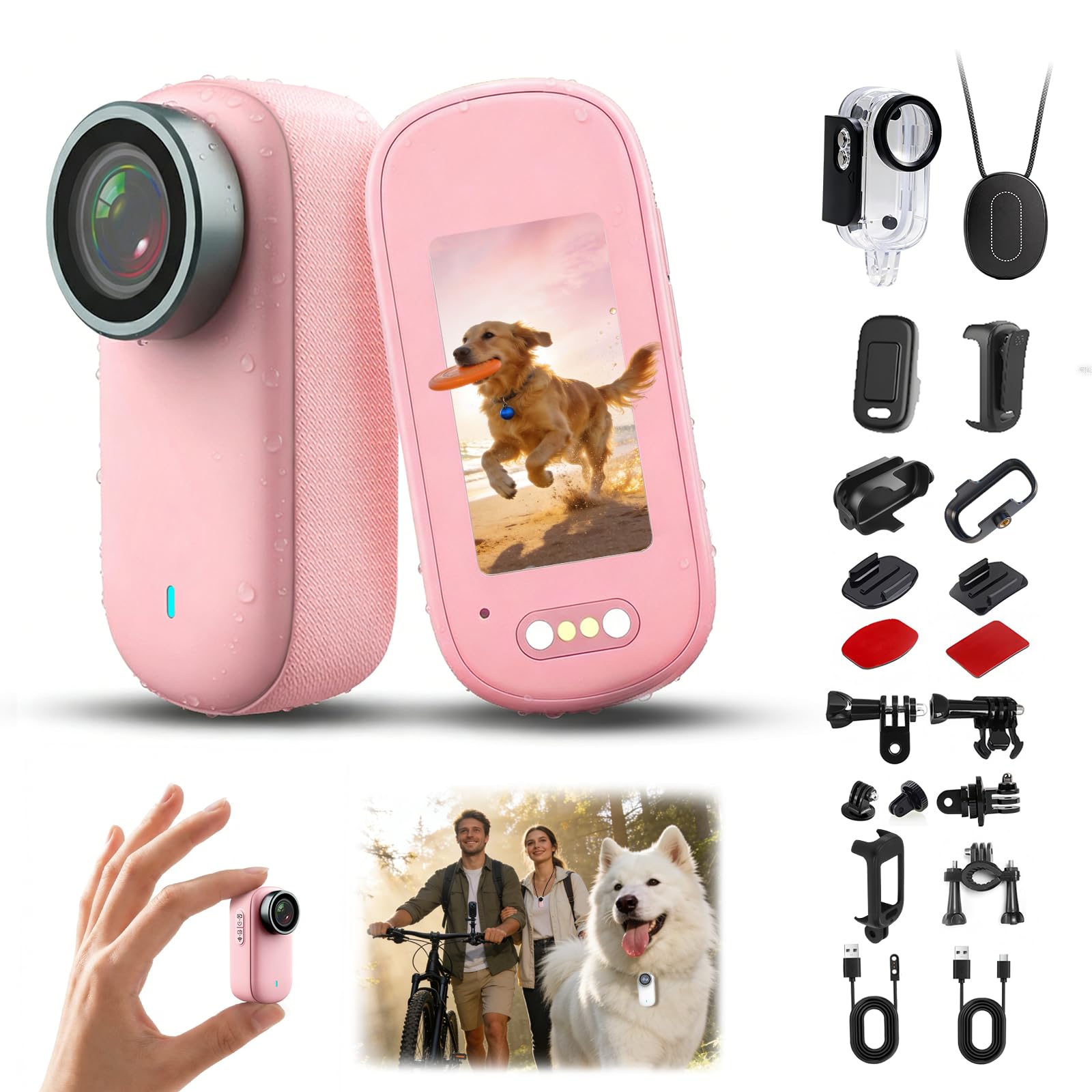 4K Mini Body Camera with Audio, Small Portable Chest Mounted Camera with Vertical and Wide Mode, Perfect for Home, Work, Security and Outdoor Recording-picture-35