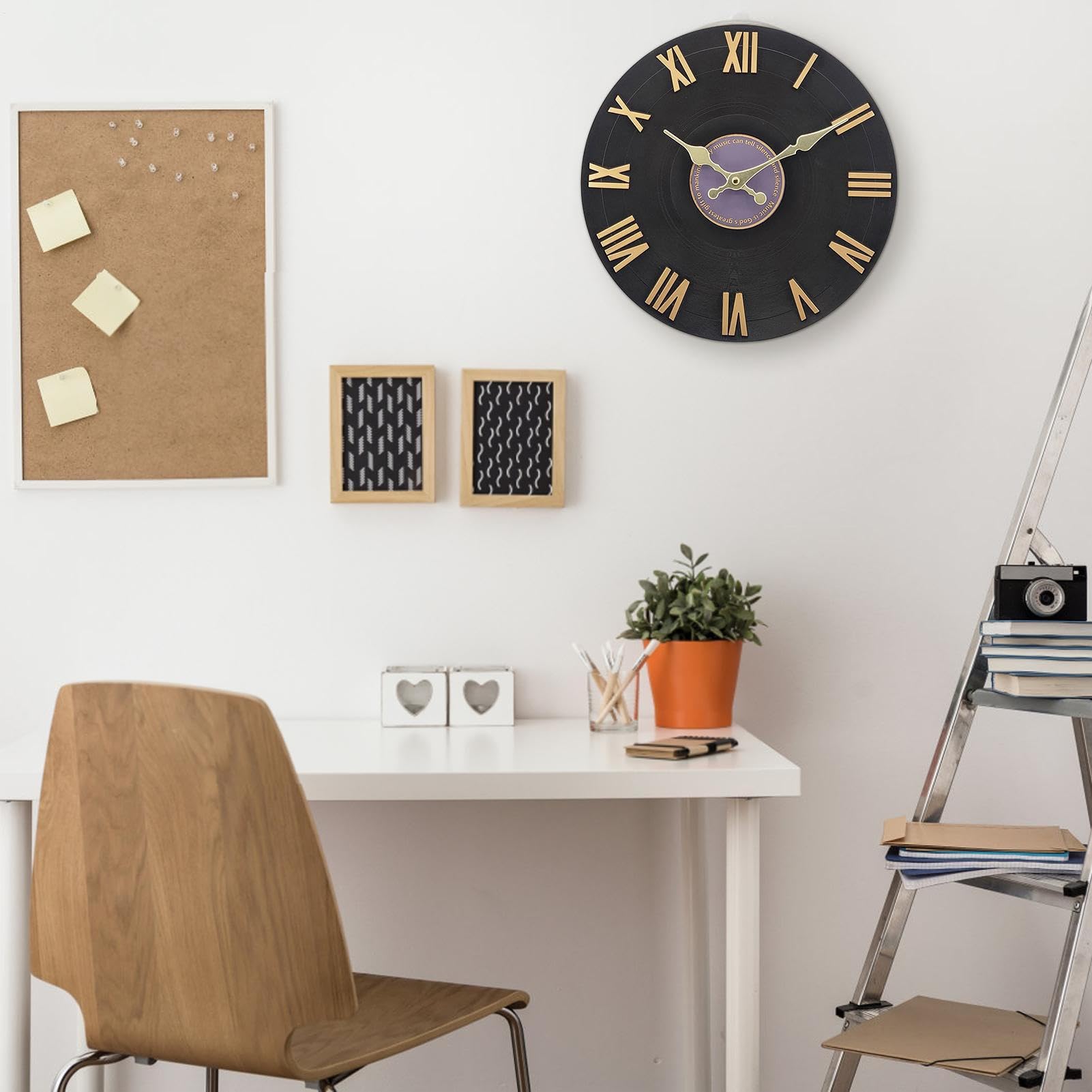 Orologio da Esterno per Patio Timer Moderno a Batteria per Arredamento Casa