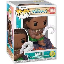 Funko POP! Premium Disney Moana - Maui | Official Merch - Collectable Vinyl Figurine for Shelf Display - Birthday Gift Idea for Fans and Collectors
