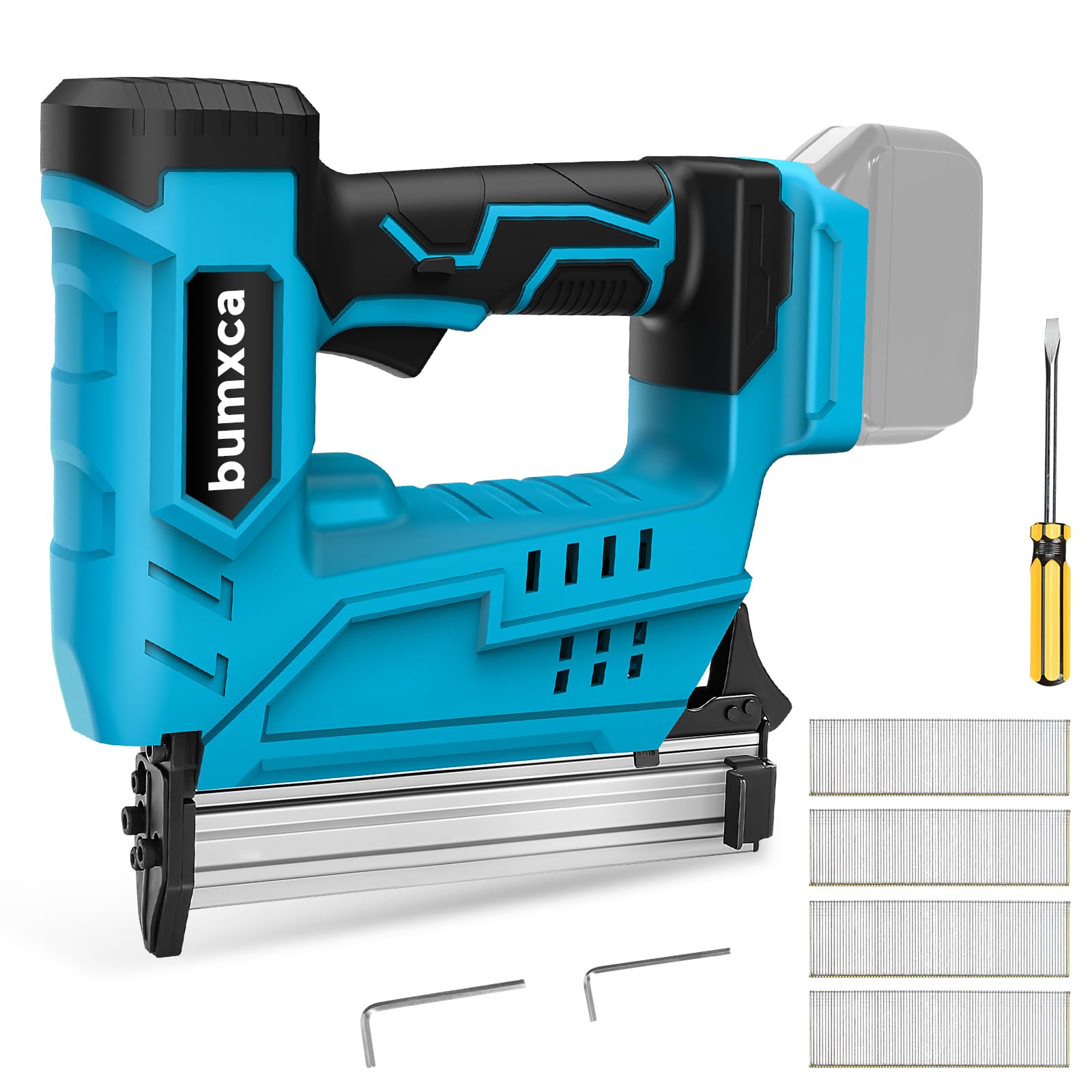 Amazon.co.jp: bumxca 釘打ち機 電動 タッカー 充電式 ピンタッカー