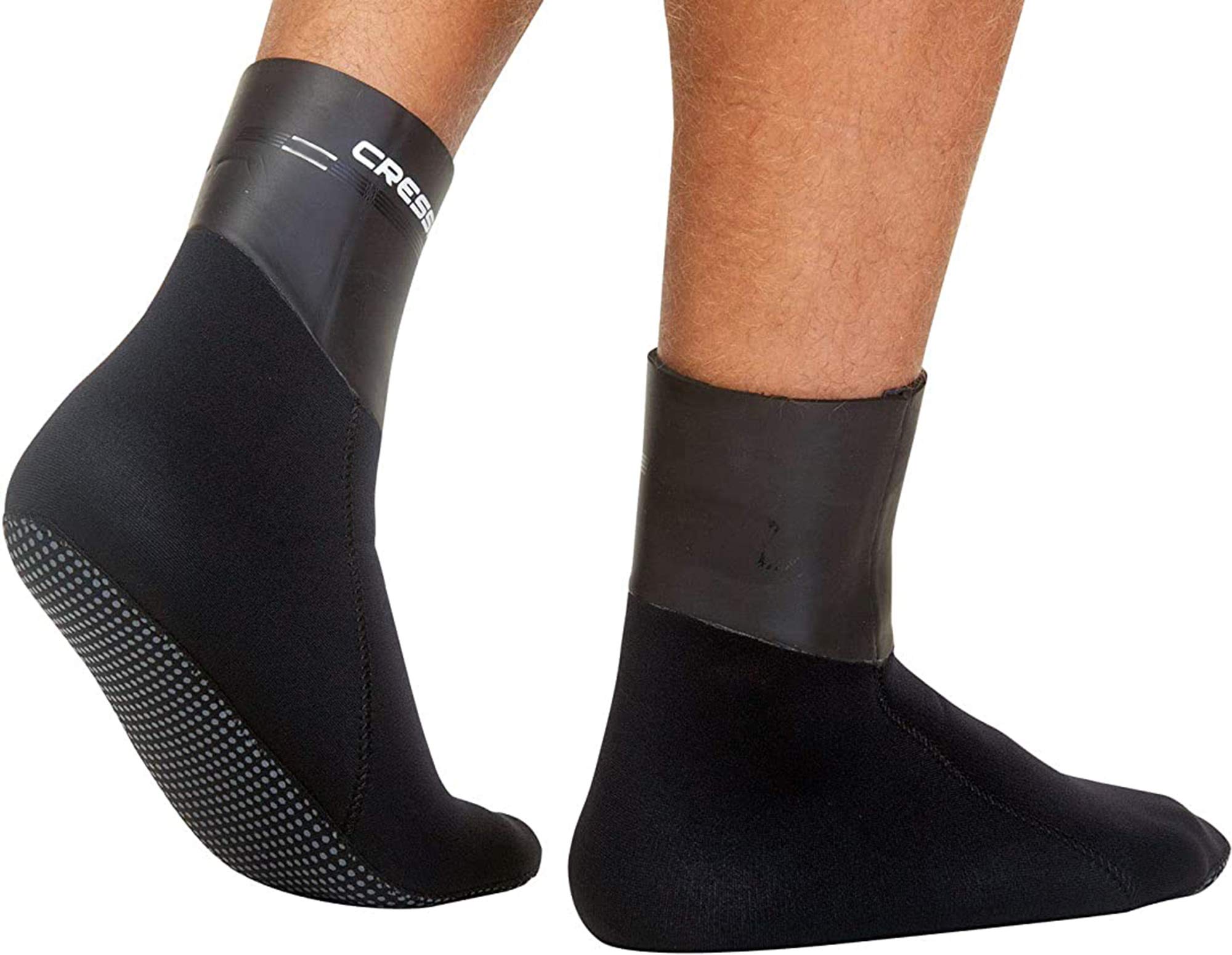 Sarago Socks - Diving and Apnea Socks Ultra Stretch Neoprene available in 3 or 5 mm, Unisex Adult